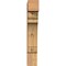 Ekena Millwork Olympic Block Smooth Bracket, Western Red Cedar, 3 1/2"W x 14"D x 22"H BKT04X14X22OLY05SWR - alternate 2
